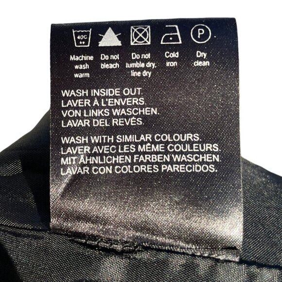 Mexx Black Pencil Skirt Pleated Back Stretch Contour Women's Size 12 - Picture 12 of 15